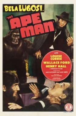 The ape man, or, They creep in the dark