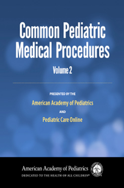Cover Test for Strabismus. Common Pediatric Medical Procedures