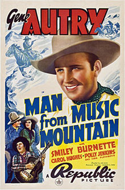 The man from Music Mountain